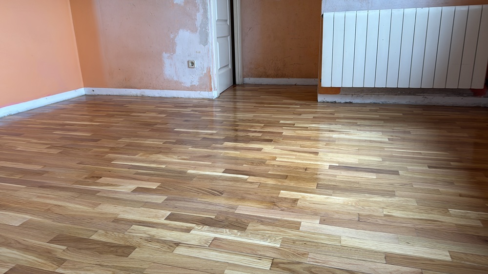Parquet restaurado - Resultado final profesional